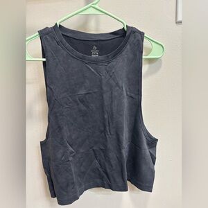 Offline by Aerie Charcoal Tank Top, Size S